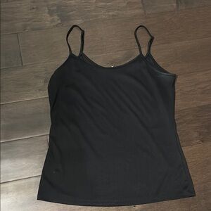Free with purchase, add 2 bundle Elegant Black Women's Camisole Top, size large